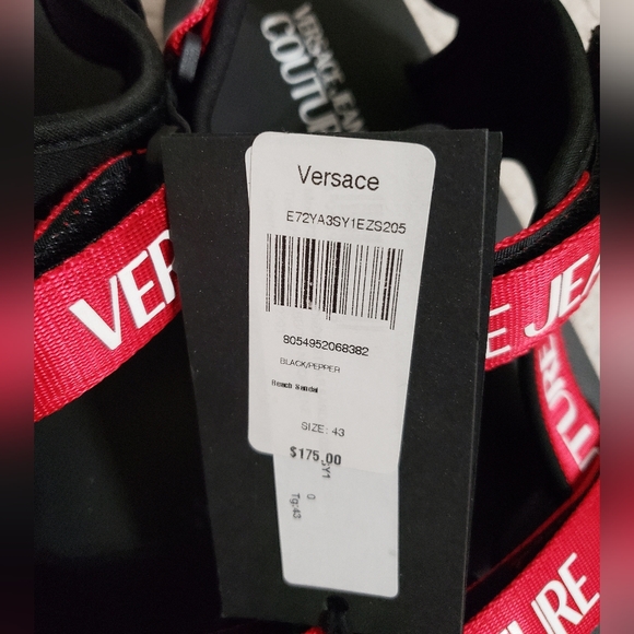 Versace Jeans Couture Sporty Logo-Strap Sandals - Picture 7 of 7